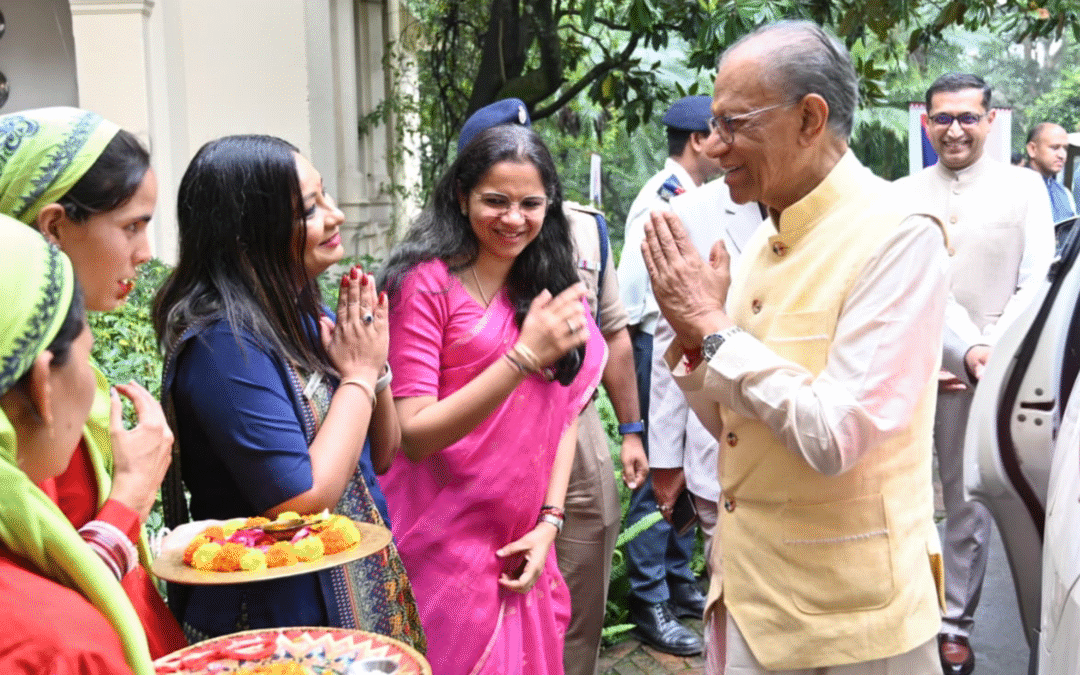 नरेंद्रनगर: मॉरीशस के पीएम डॉ. नवीन चंद्र रामगुलाम का भव्य स्वागत